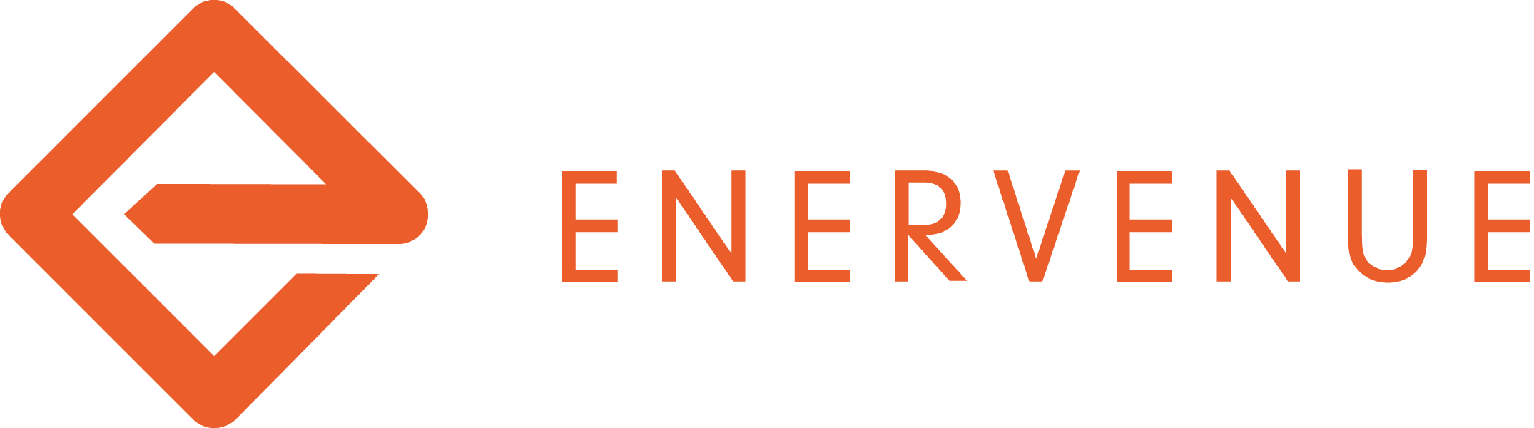 Logo with the word 'ENER' in bold orange letters on a white background.